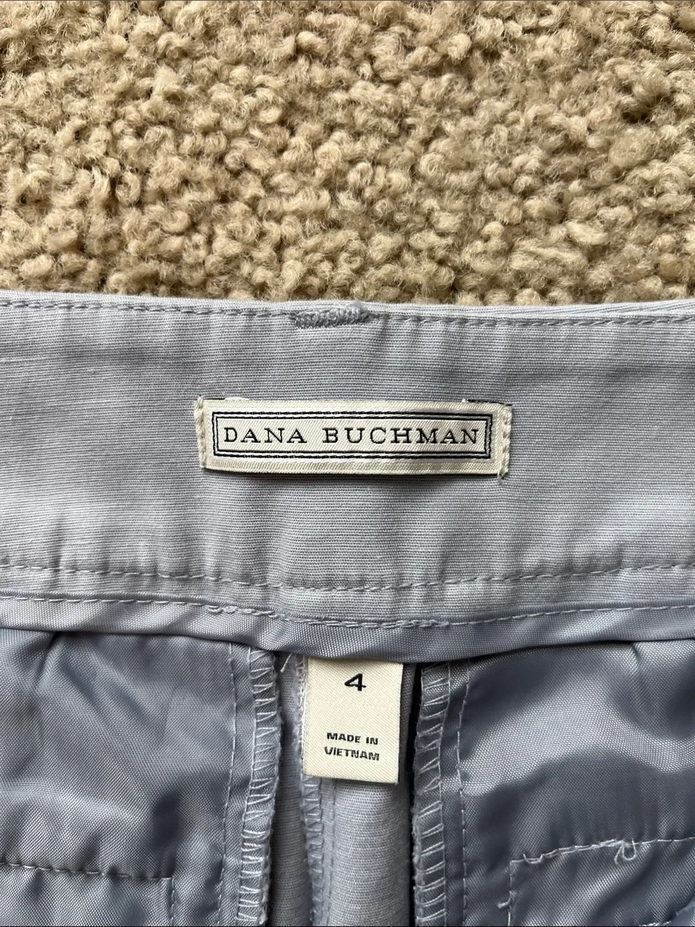 Dana Buchman Light Gray Tailored DressCasual Pants